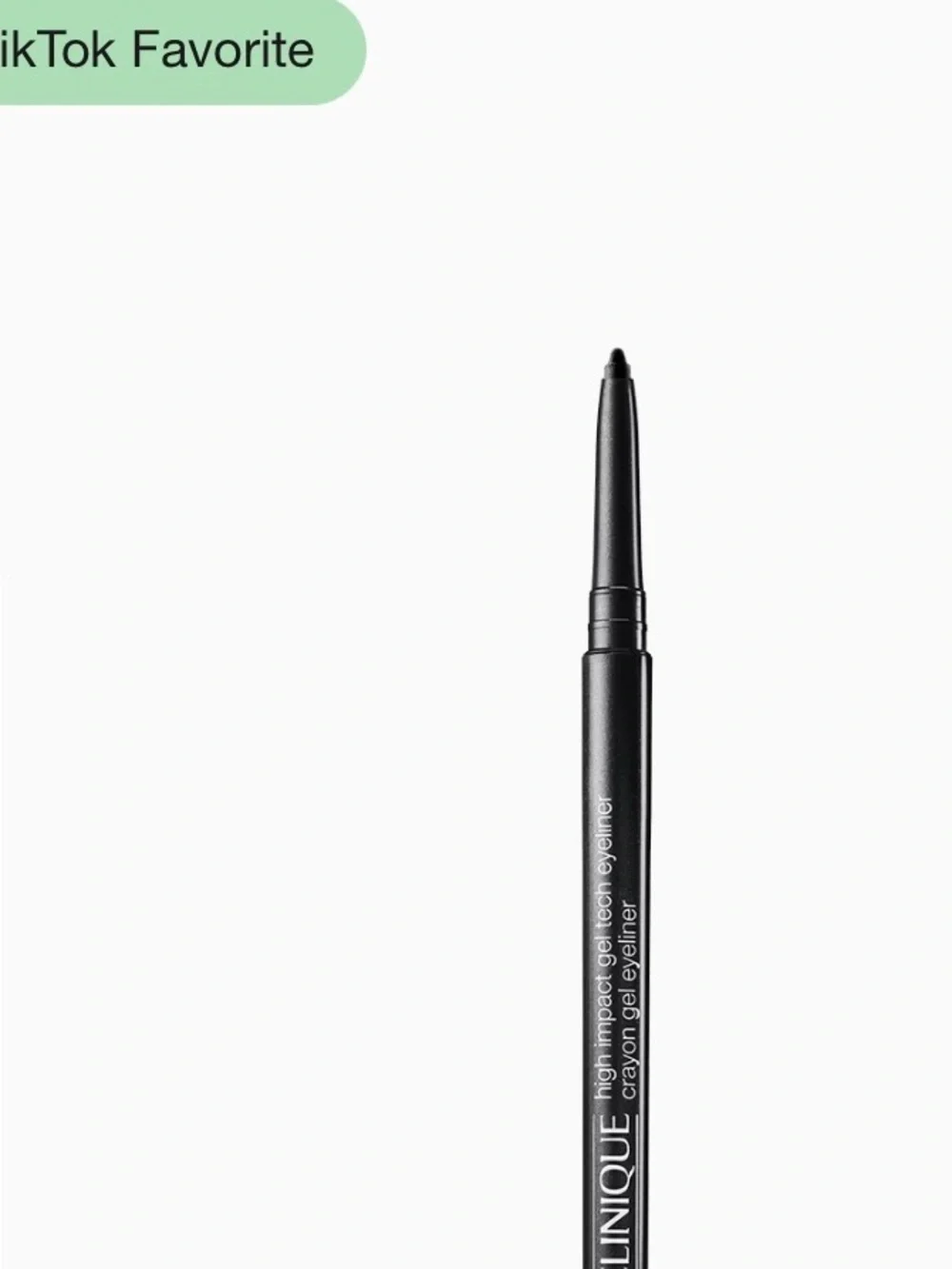 Clinique High Impact Gel Tech Eyeliner - Crayon Gel Eyeliner 01 Intense Black